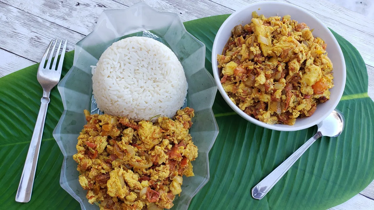 Eggs and Tomatoes Sauce [ Egg Stew ] for Rice   Yam   plantain   Potatoes