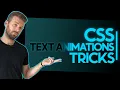 CSS Text Animations - 6 tricks you should know in 2022