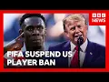 US player reinstated for World Cup after Trump calls Fifa BBC News