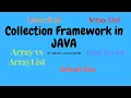 Collection Framework in JAVA Array vs ArrayList