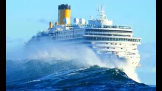 Download Top 10 Big Cruise Ships In Huge Storm! Dangerous Waves In Hurricane MP3