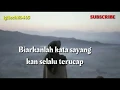 Biarkanlah kata sayang kan selalu terucap