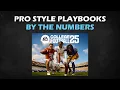 Pro Style Playbooks by the Numbers College Football 25