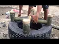 Download Lagu Combination of bamboo and used tires