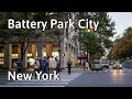 New York City Walking Tour Battery Park City 4K