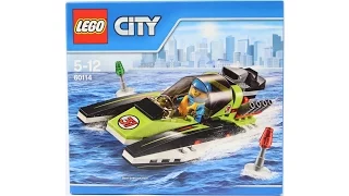 Lego City Great Vehicles 60114: Race Boat Mixed Speed Build