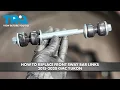 How to Replace Front Sway Bar Links 2015-2020 GMC Yukon