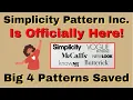 Download Lagu BIG 4 PATTERN COMPANIES SAVED! Updates from Mimi G \u0026 Abbie Small | Simplicity Pattern Inc. 