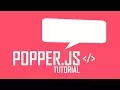 Popper js Tutorial in 3 Minutes