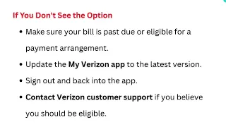 How To Do a Promise to Pay in the Verizon App - Set Date Edit or Cancel