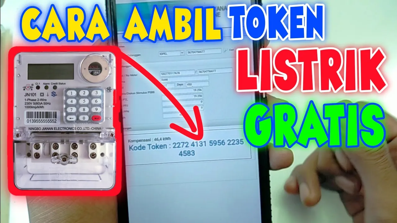 Cara Isi Token Listrik yang Benar