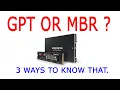 How to Check if the Disk is GPT or MBR Using CMD PowerShell Disk Management
