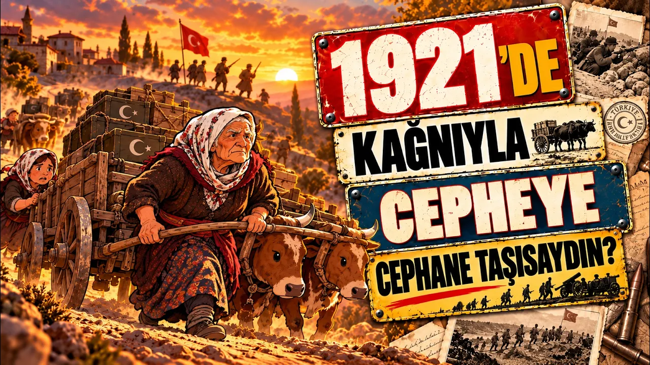 Eğer 1921'de Kağnıyla Cepheye Cephane Taşısaydın?