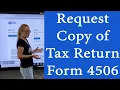 How to get a copy of your taxes from IRS online - Request online transcript of your tax return EIDL