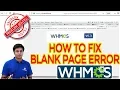 How to enable error logging for Blank page error in WHMCS EASY METHOD