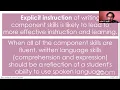 Intervention Activities for Students with Writing Difficulties
