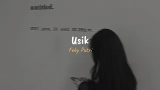 feby putri usik slowed reverb lyrics 