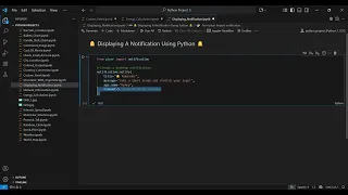 Create Desktop Notifications in Python Step-by-Step Tutorial