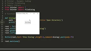 Filedialog in Tkinter opean and save files in using tkinter Tkinter tutorial in hindi Tkinter
