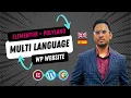 How to create a multi language website using Polylang and Elementor in WordPress tutorial