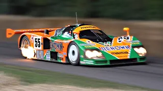 Download Mazda 787B SCREAMING Engine Sound | 9.000rpm R26B 4-Rotor | Launches, Revs, Accelerations | FoS 2023 MP3