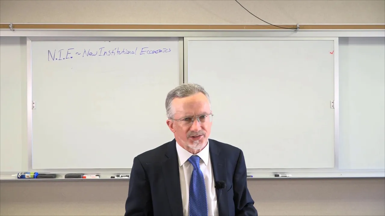 HET II   Ronald Coase and the New Institutional Economics   Part 2