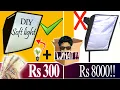 How To Make An Easy SOFTBOX LIGHT at HOME With a STAND For