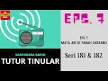 TUTUR TINULAR - Seri 181 \u0026 182 Episode 7. Mata Air DI Tanah Gersang