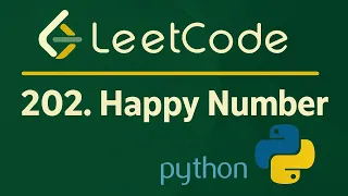 Leetcode 202 Happy Number - Python Solution