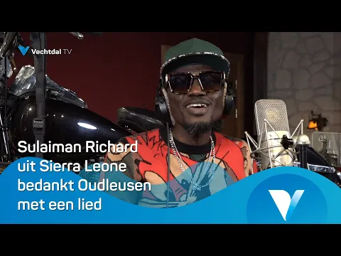 Richard bedankt de inwoners van Oudleusen