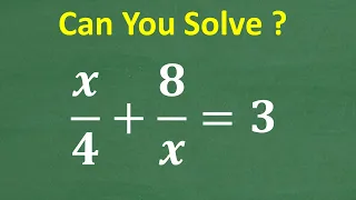 X 4 8 X 3 This Algebra Equation Is NOT So Simple  X 4 8 X 3 This Algebra Equation Is NOT So Simple