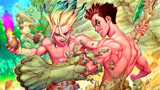 Dr Stone ملخص انمي دكتور ستون كامل 
