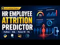 HR Employee Attrition Predictor Python SQL Power BI ML DA Portfolio Project