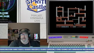 Sprite Castle Plays Lode Runner Commodore 64 