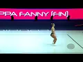 Lagu SAMPPA Fanny (FIN) - 2021 Aerobic Worlds, Baku (AZE) Qualifications Individual Women