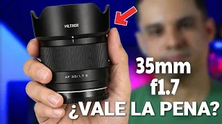 Viltrox 35mm f1.7 ¿Vale la pena en 2026? | Unboxing y Review Lente para camara sony Montura E