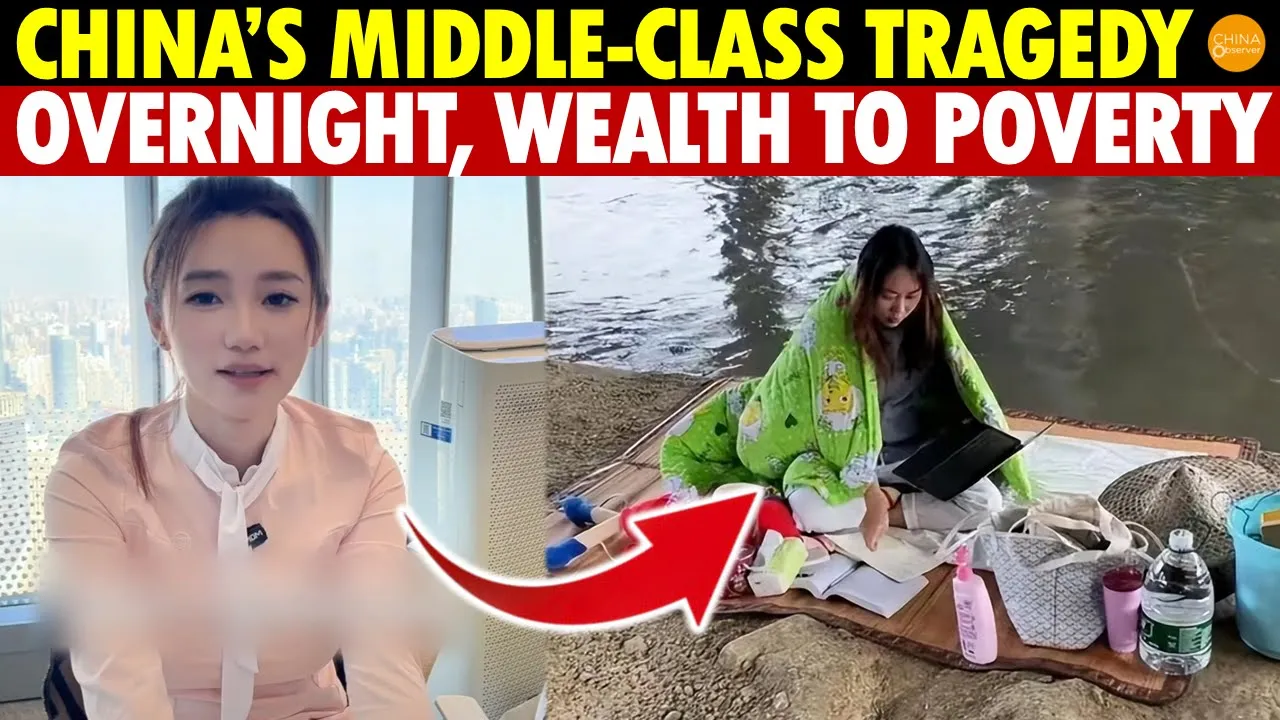 Outline Video China’s Middle-Class Tragedy: Million-Yuan Salaries to Poverty Overnight