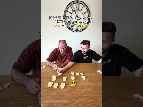 Dad vs son hair challenge
