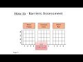 How to Administer the VB MAPP Barriers Assessment