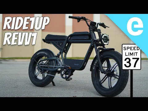 Revv 1 Moped Style Electric Bike Ride1Up Ebikes