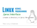 193 Linux Kernel proc Interface - create a directory in proc file-system