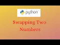 Basic Python Programs Swapping Two Numbers Python in Tamil