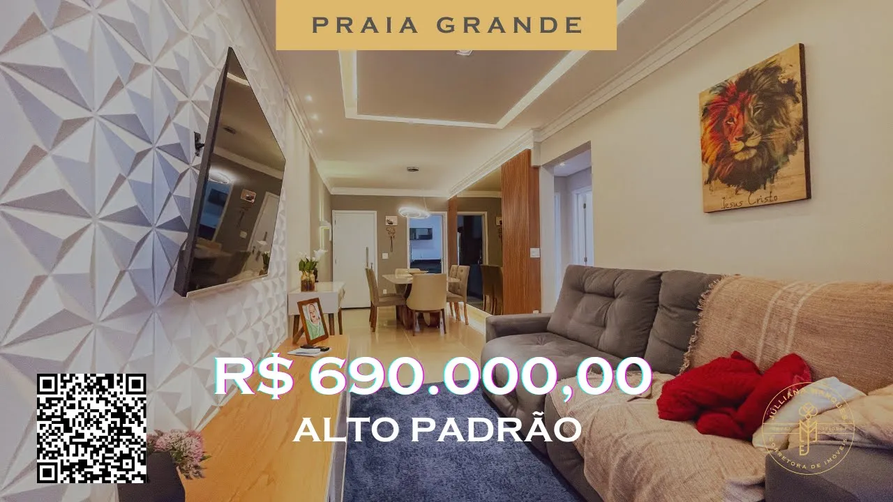 Apartamento Canto do Forte 3 dormitórios