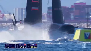 Louis Vuitton Semi Finals Day 1 Report 9. INEOS Britannia and Luna Rossa Prada Pirelli Take Honours