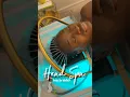 Trying the viral head spa - is it black woman friendly