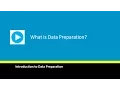 What is Data Preparation