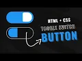 Toggle Switch Button Using Only HTML CSS - CSS Toggle Switch