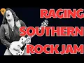 Download Lagu 🎸 Raging Southern Rock Jam Track | Guitar Backing Track (A Minor /172 BPM)