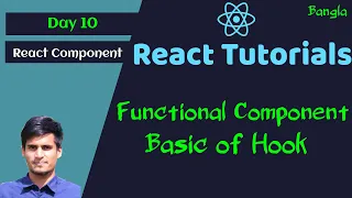 React Basic 2 Pro Bangla Tutorial - Functional Component in React