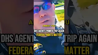 DHS Officers Power Trip On Taxpayer